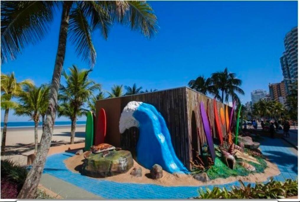 Apto Aconchegante - Praia Grande 外观 照片